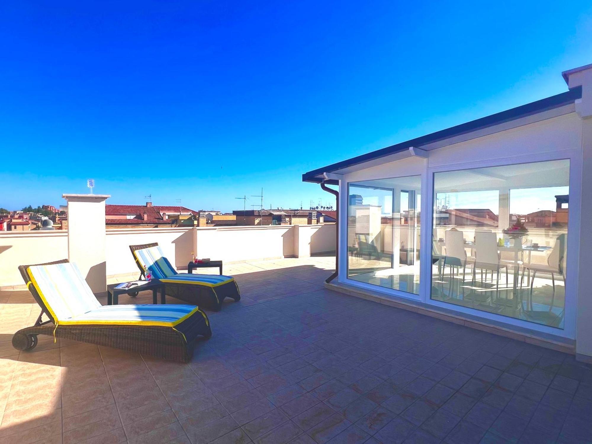 Roma Airport Sky Apartments Φιουμιτσίνο Εξωτερικό φωτογραφία
